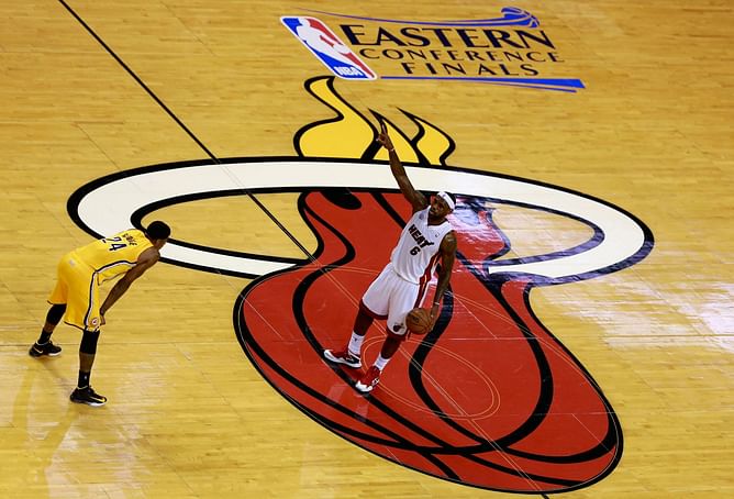 "Bitch is Bron's trigger word" - LeBron James' Heat teammate reveals his trash talk sparked King's playoff mode vs Pacers