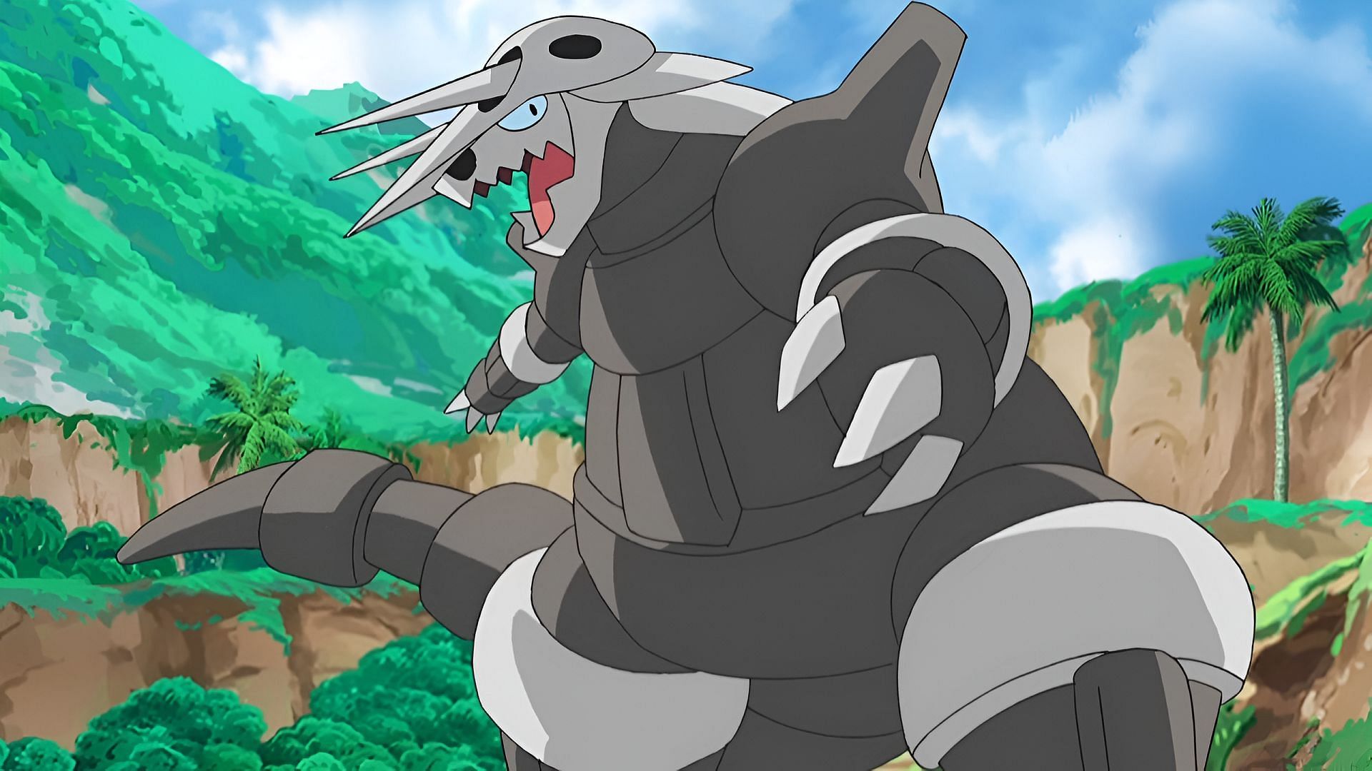Aggron&#039;s resolute defenses might be tough to crack in Monster Hunter (Image via The Pokemon Company)