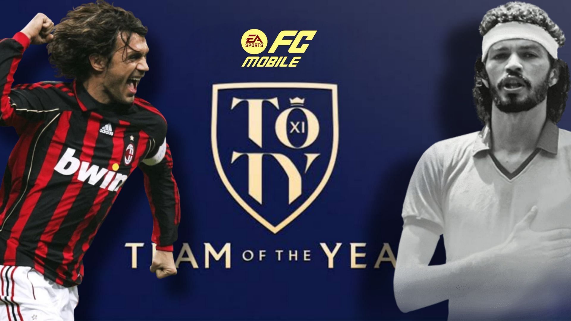 Five new Icons will be added to the list of FC Mobile TOTY 24 Icons (Image via EA Sports) 