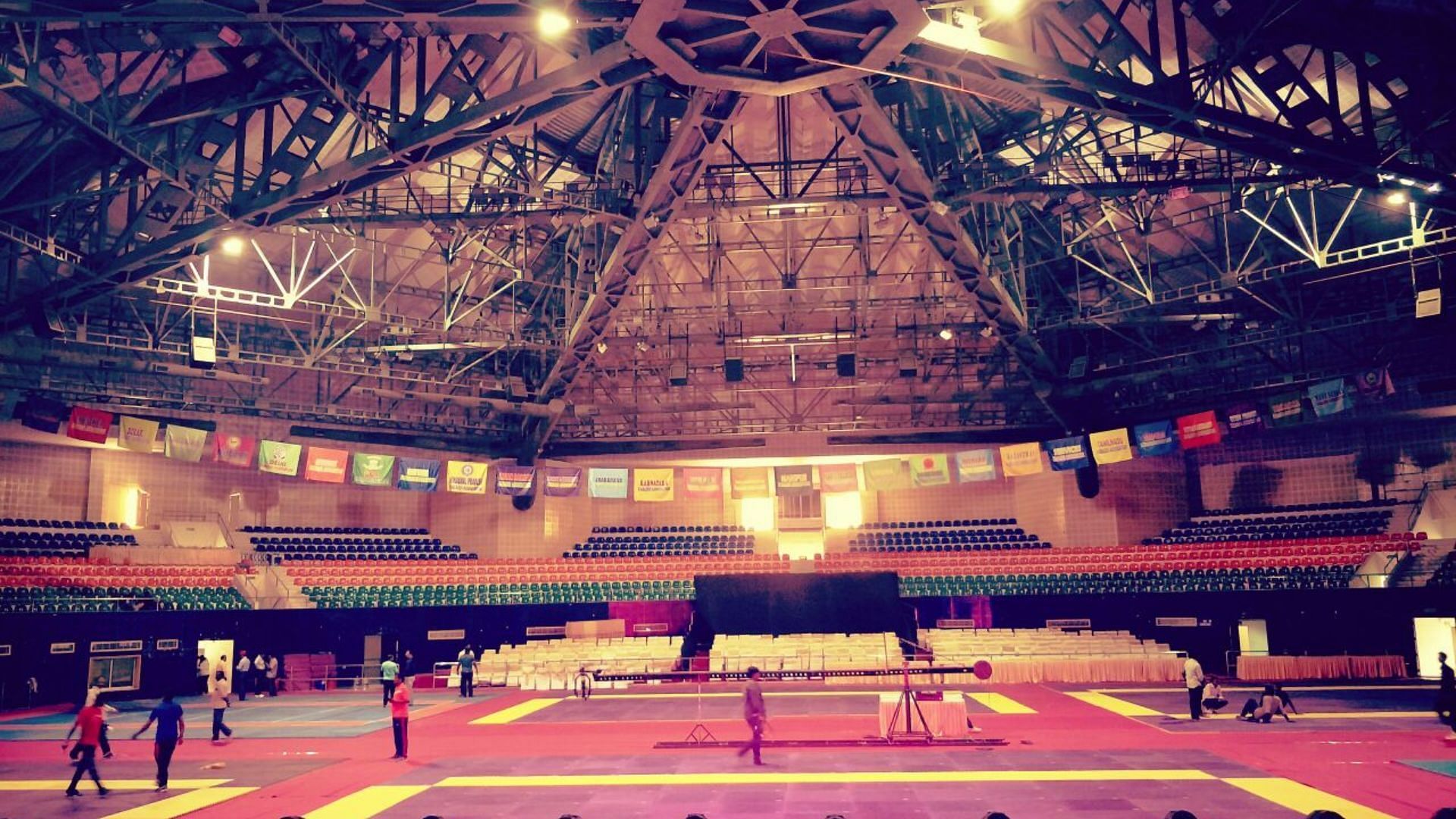 Gachibowli Indoor Stadium (Image via Twitter/PKL)