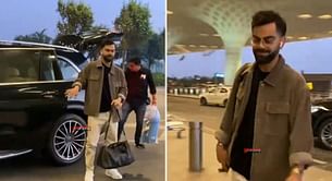 [Watch] Virat Kohli off to Indore for IND vs AFG 2nd T20I