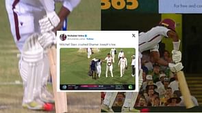 [Watch] Mitchell Starc injures Shamar Joseph with a toe-crushing yorker