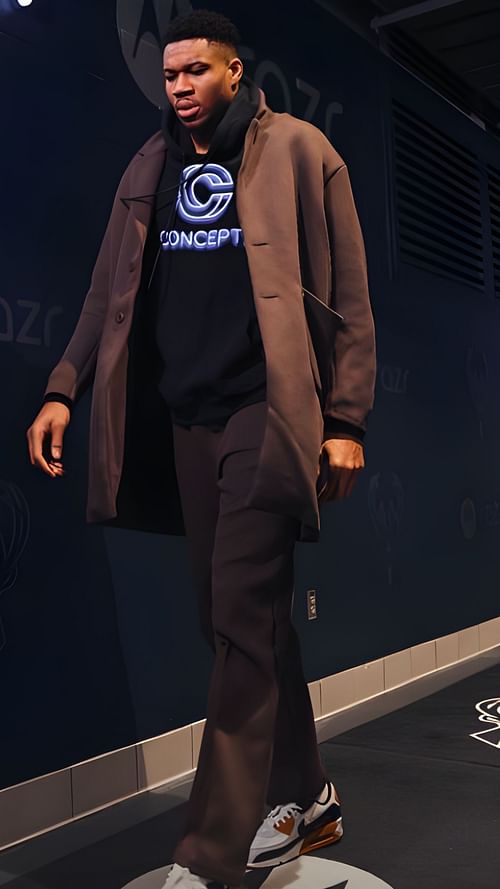 Giannis Antetokounmpo outfit