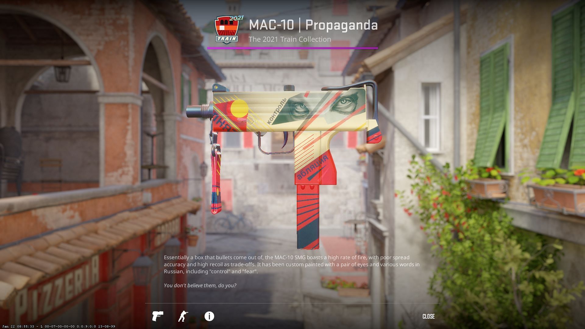 MAC 10 Propaganda (Image via Valve)