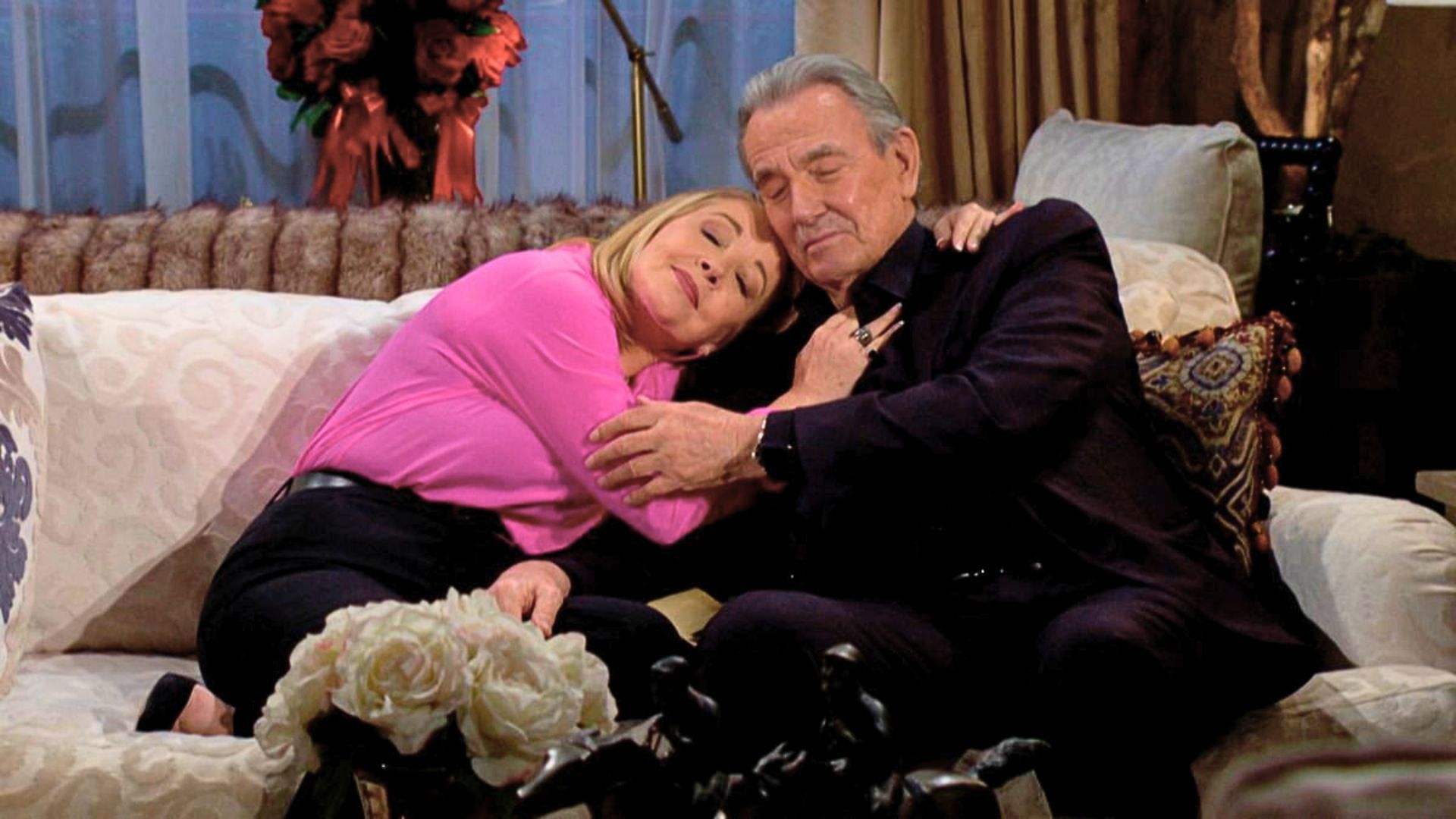 Victor Newman and his wife Nikki are at the heart of the drama this week on The Young and the Restless (Image via CBS)