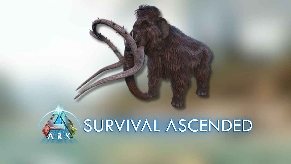 ARK Survival Ascended Mammoth taming guide