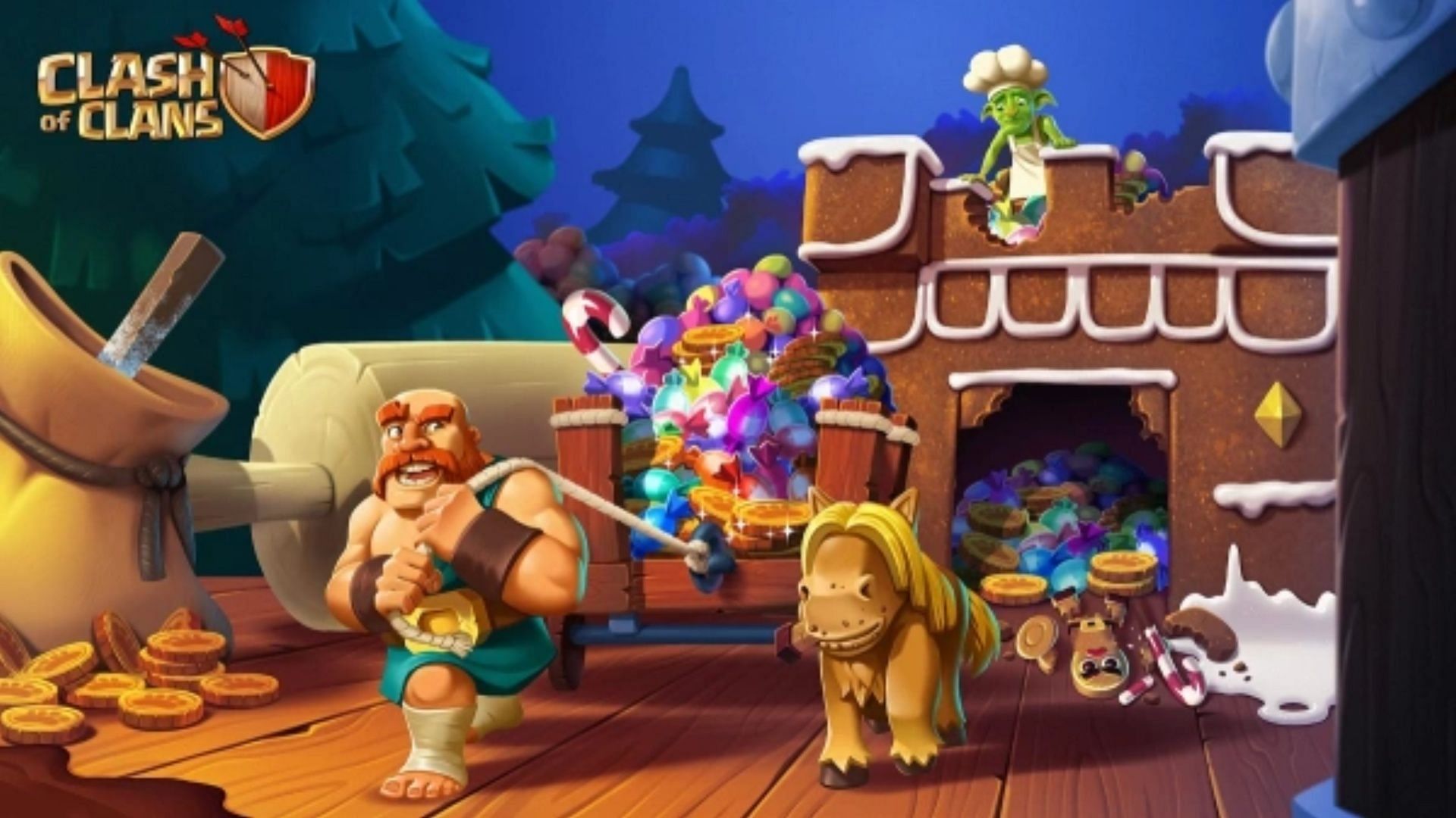New troops, skins, and equipments - all up for grabs (Image via Supercell)