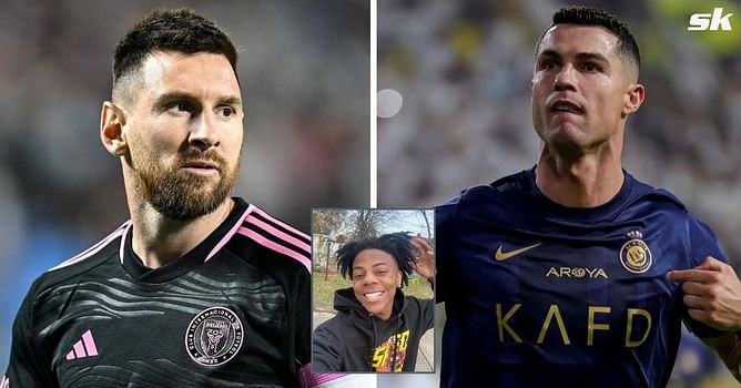 "Messi is short, he's trash. Cristiano Ronaldo is better" - IShowSpeed makes outrageous claim on stream with Ronaldo Nazario
