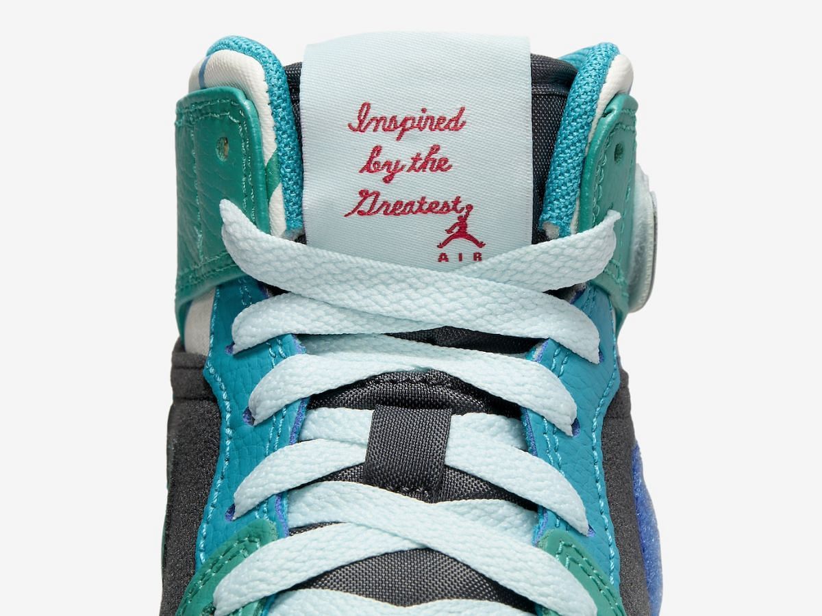 Air Jordan 1 Mid GS sneakers (Image via Nike)