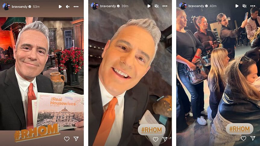 Andy Cohen on Instagram (Image via Bravotv)