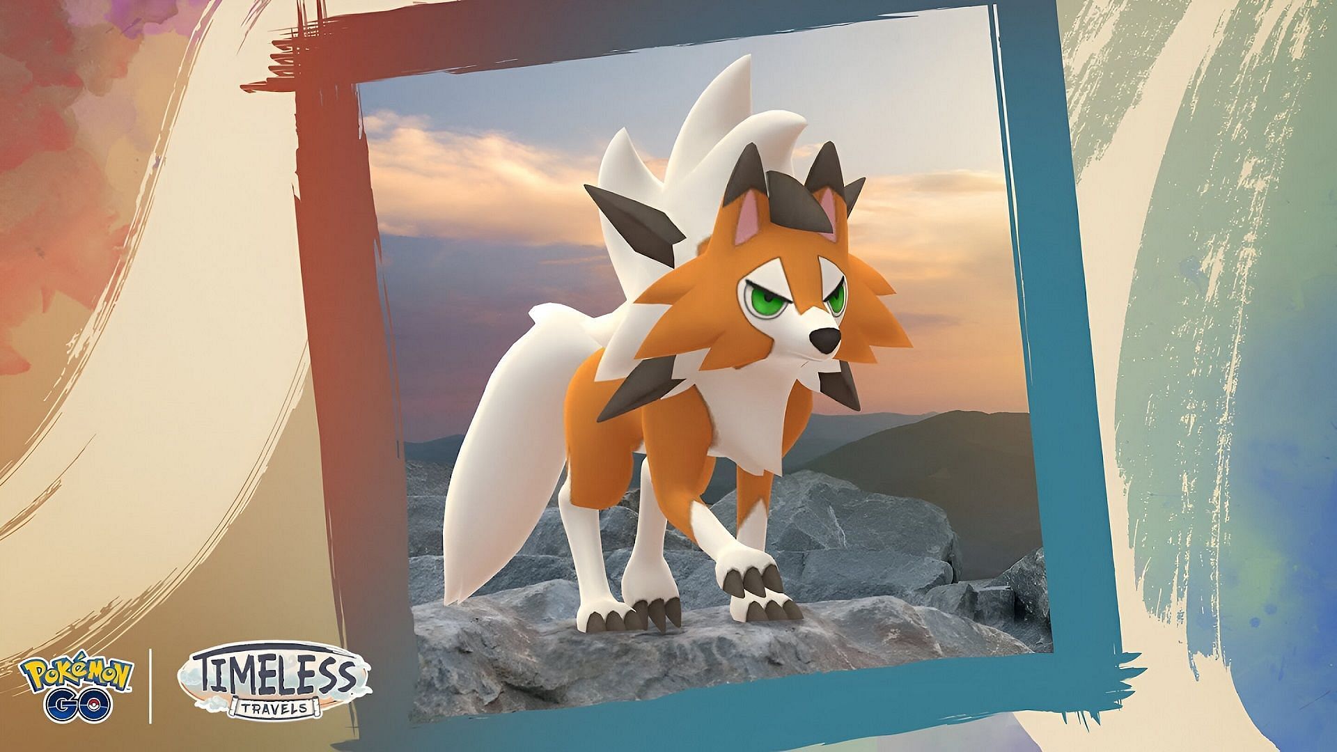 Dusk Form Lycanroc was the last form of its kind to be introduced to Pokemon GO (Image via Niantic)