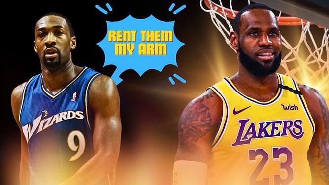 "Rent them my arm": Gilbert Arenas locks in on providing LeBron James adequate support, mocks Lakers' role players