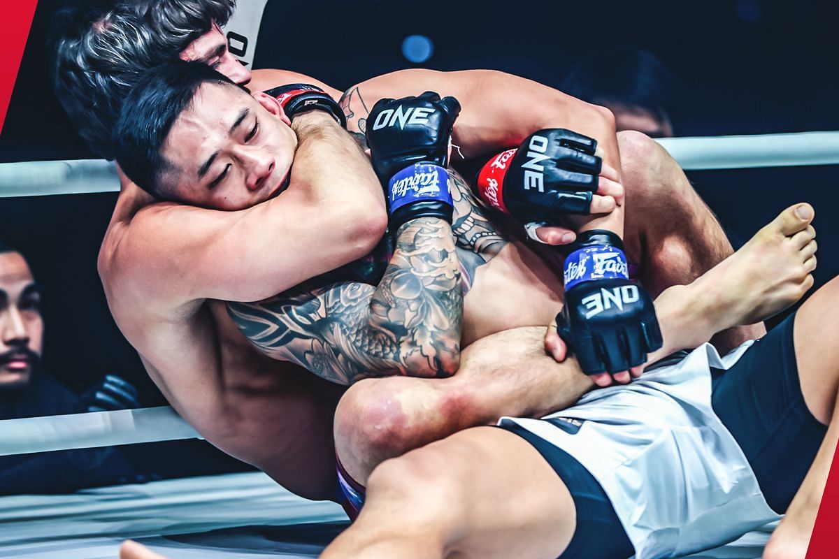 Garry Tonon surprised how his victory over Martin Nguyen came faster than he expected. -- Photo by ONE Championship 