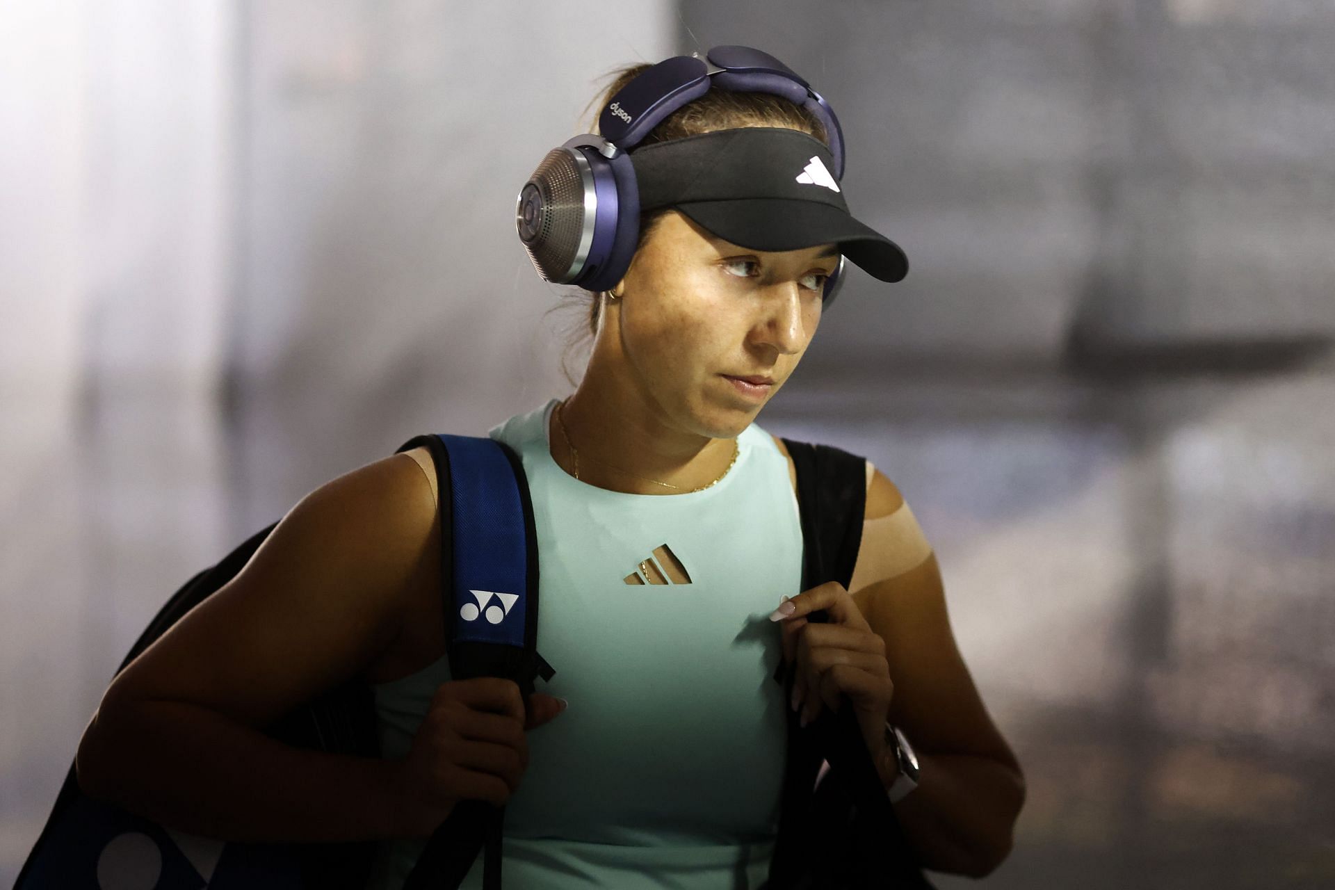 Jessica Pegula at the WTA Finals Cancun 2023 in Cancun, Mexico - Getty Images