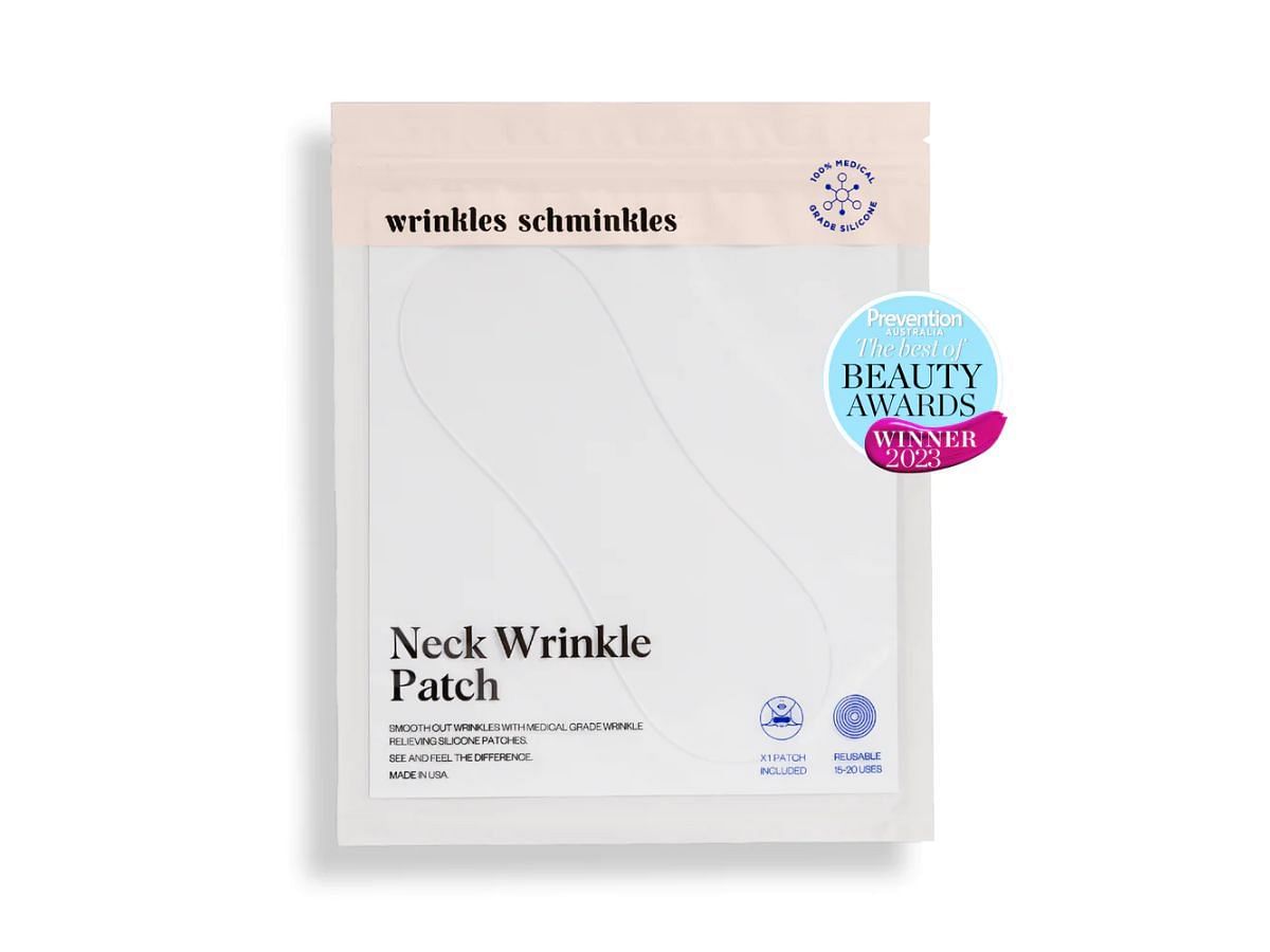 Neck wrinkle patch (image via wrinkles schminkles)