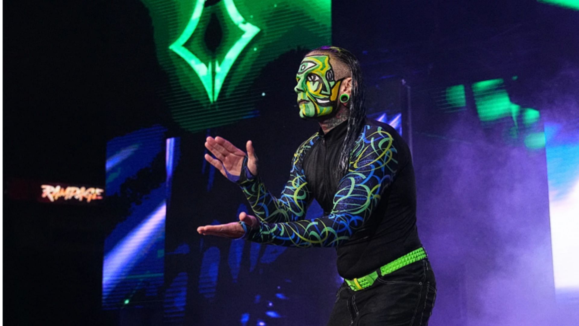 Jeff Hardy is a former WWE World Heavyweight Champion who is now with AEW [Photo courtesy of AEW