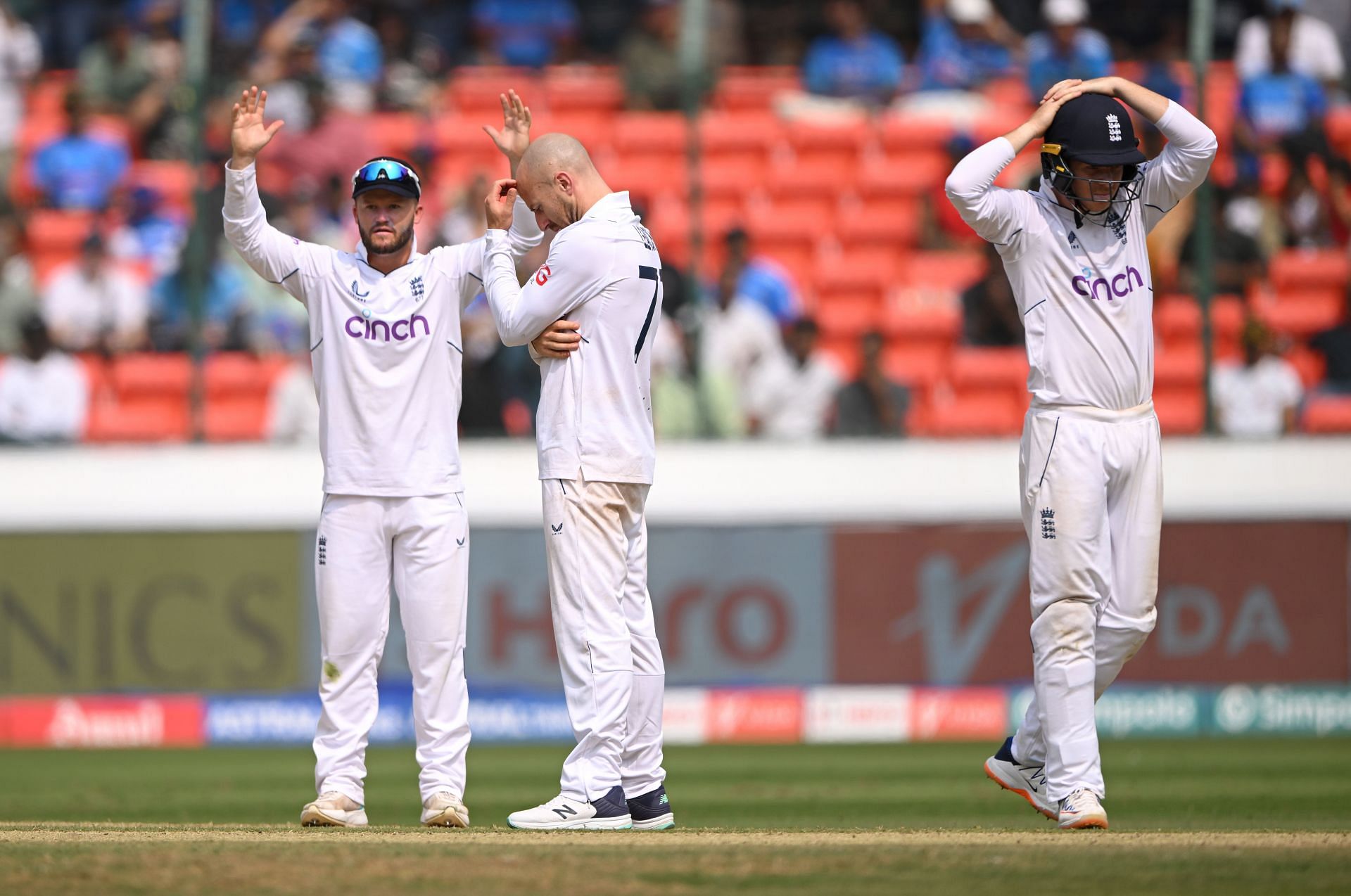 India  v England - 1st Test Match: Day Two