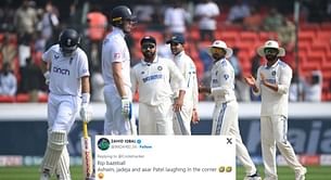"Ashwin, Jadeja and Axar Patel laughing in the corner" - Fans react as England bundled out for 246 in 1st innings vs India in opening Test