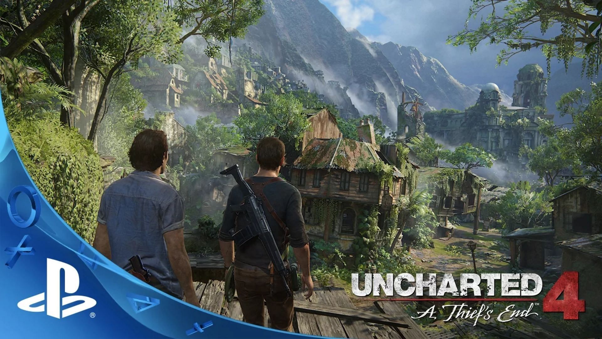 Uncharted 4 is like The Last of Us Part 1 and 2.  (Image via Naughty Dog)