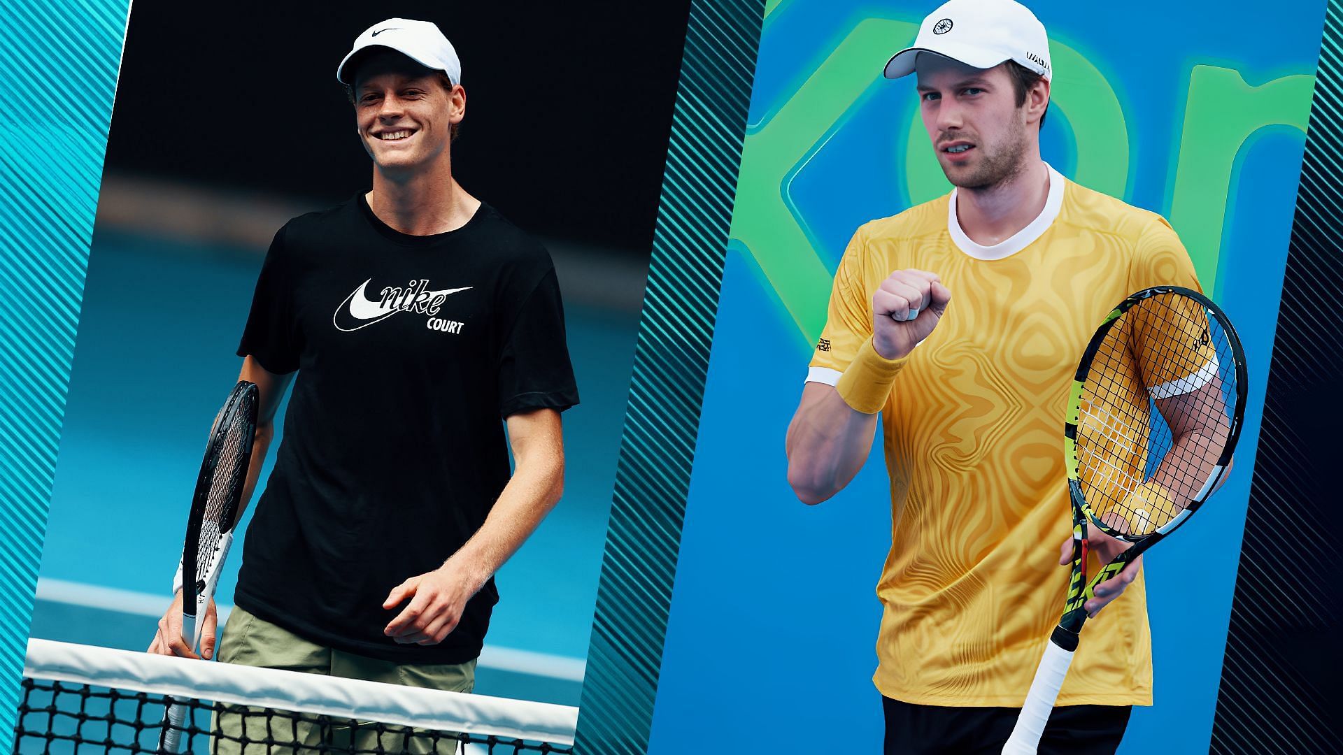 Jannik Sinner vs Botic van de Zandschulp: Australian Open 2024 First Round