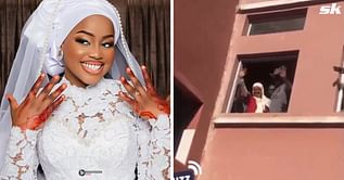 Liverpool hero Sadio Mane’s 18-year-old wife Aisha Tamba receives unforgettable welcome upon return to school after wedding