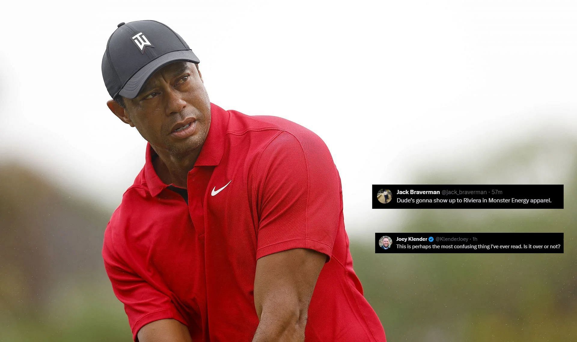 Tiger Woods (Image via Getty).