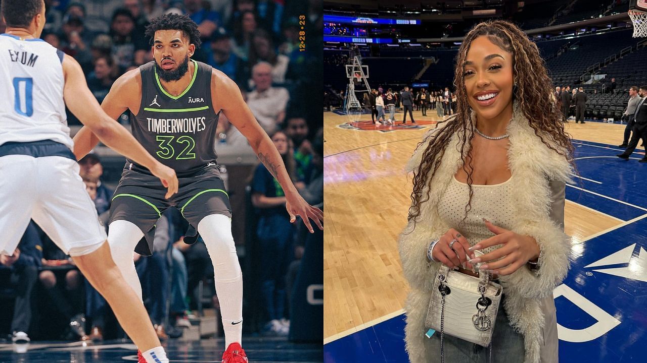 Jordyn Woods in awe of Karl-Anthony Towns’ ferocious dunk on Mo Wagner