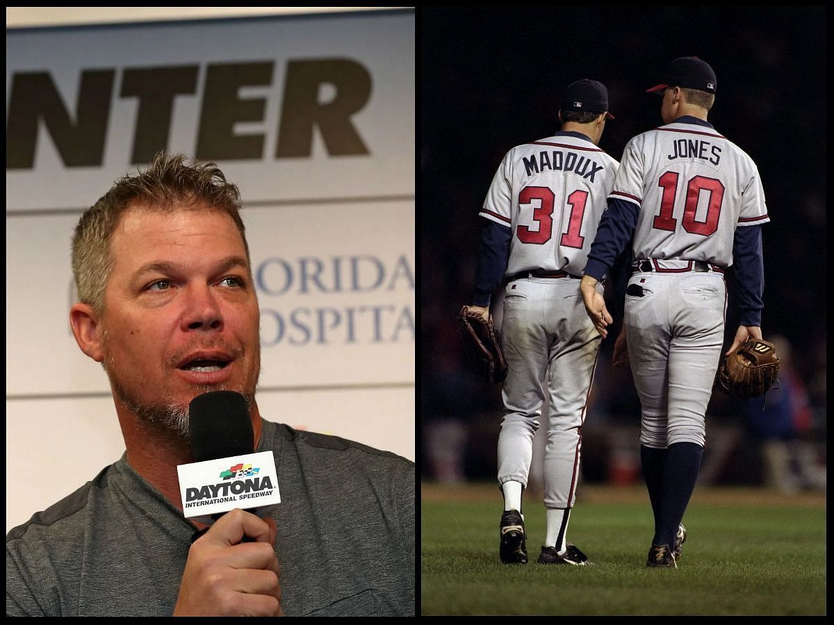 When Chipper Jones recalled how Greg Maddux cursed him following an on-field accident