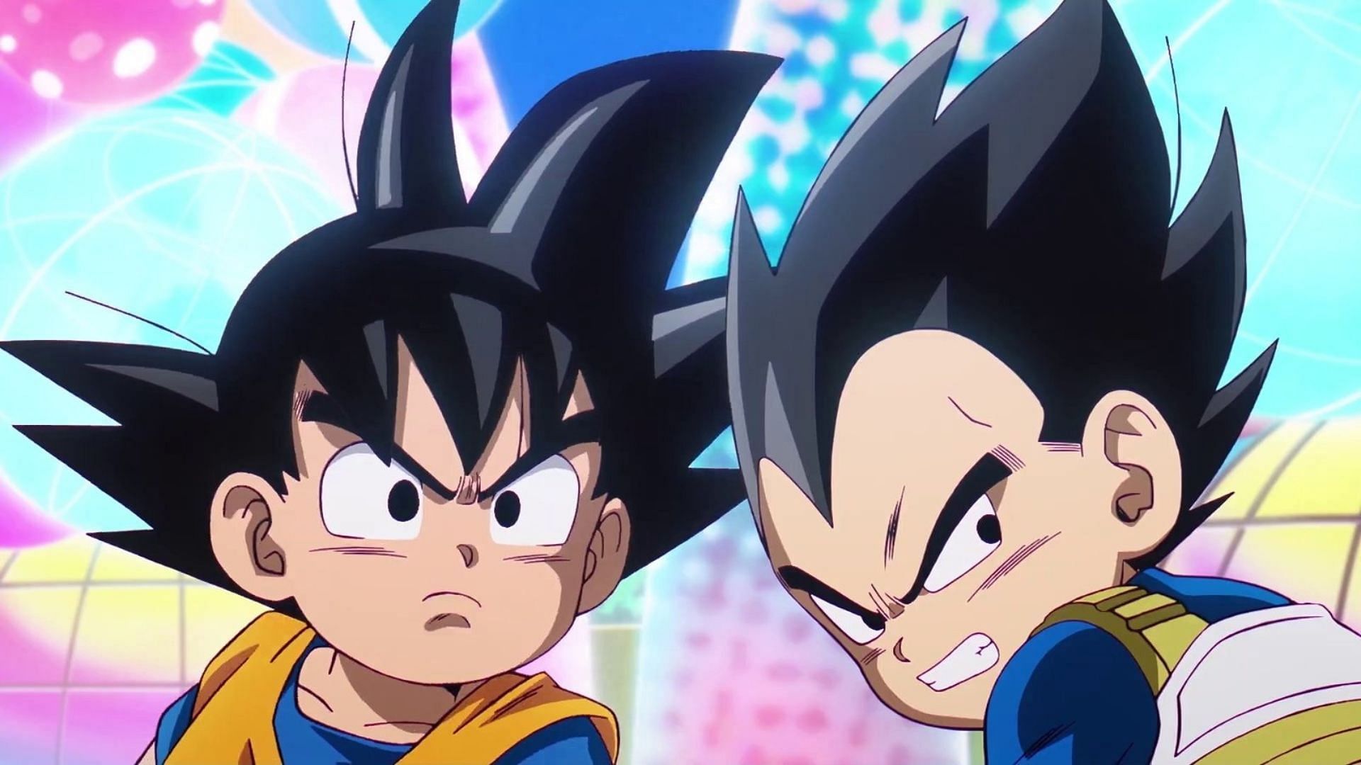 Goku and Vegeta from Dragon Ball DAIMA (Image via Toei Animation)