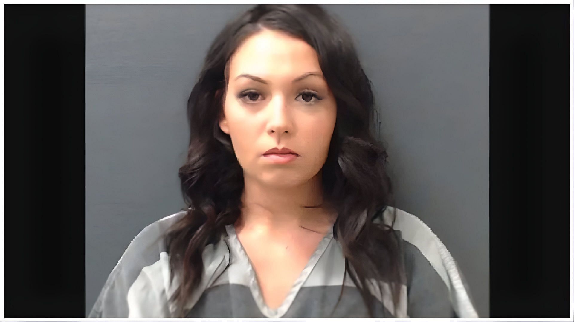 Hailey Clifton Carmack allegedly had s*x with a student, (Image via Busted Coverage/X) 