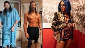 Sasha Banks reacts to Stevie Richards' insane one-year transformation