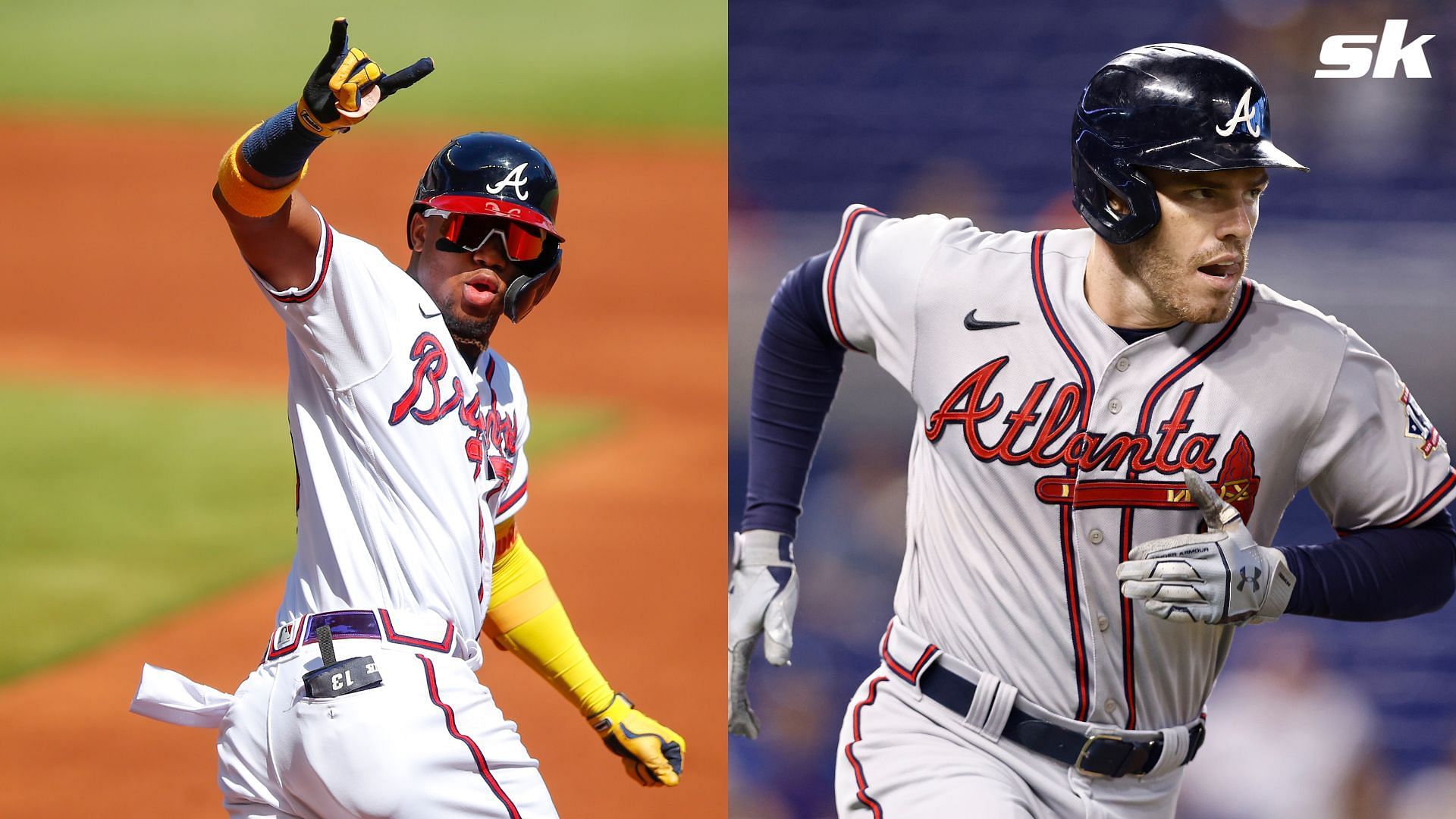 When Ronald Acuna Jr. denied claims of rift with Freddie Freeman after latter&rsquo;s Dodgers move. 