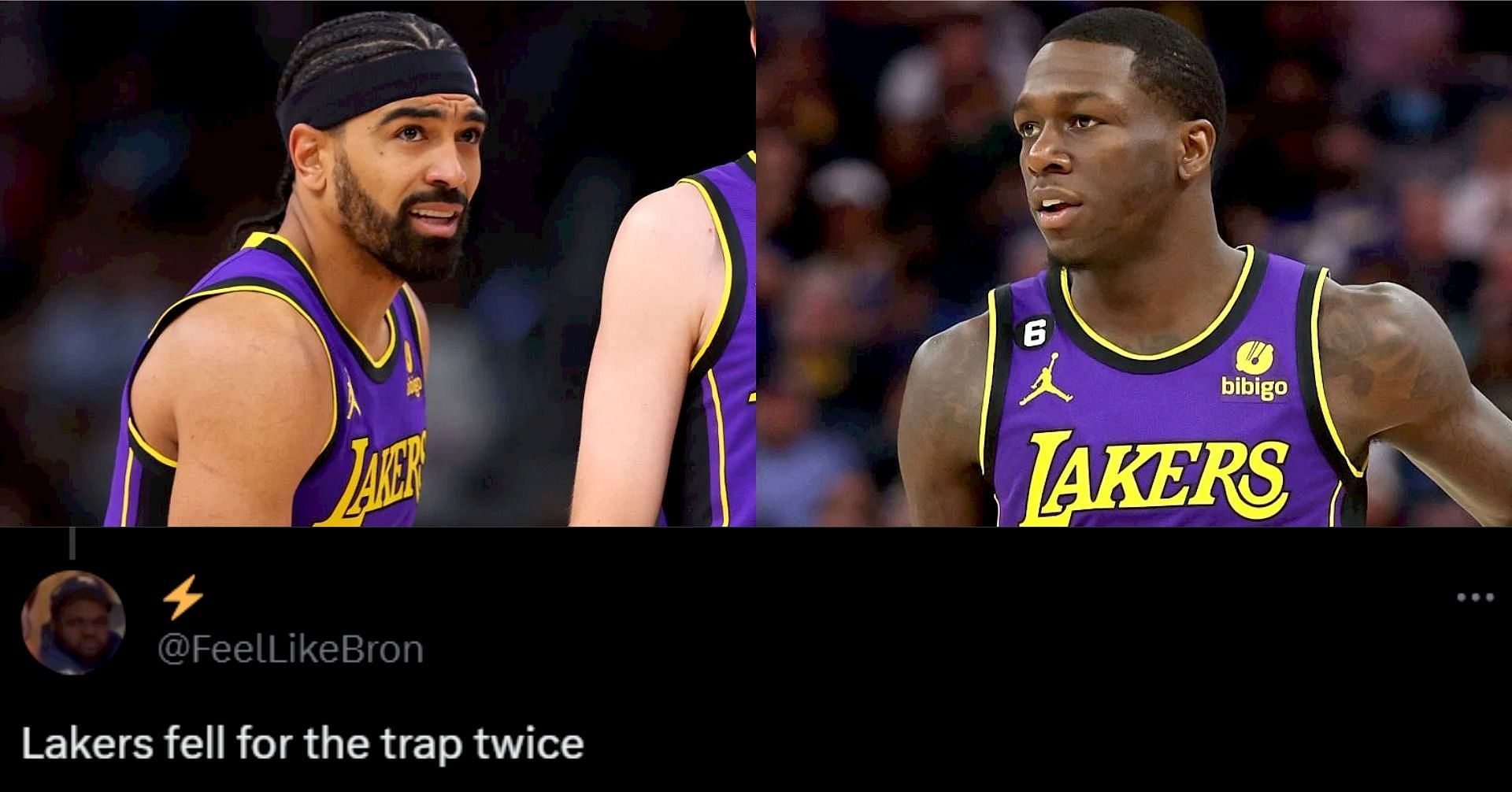 NBA fans meme Lakers