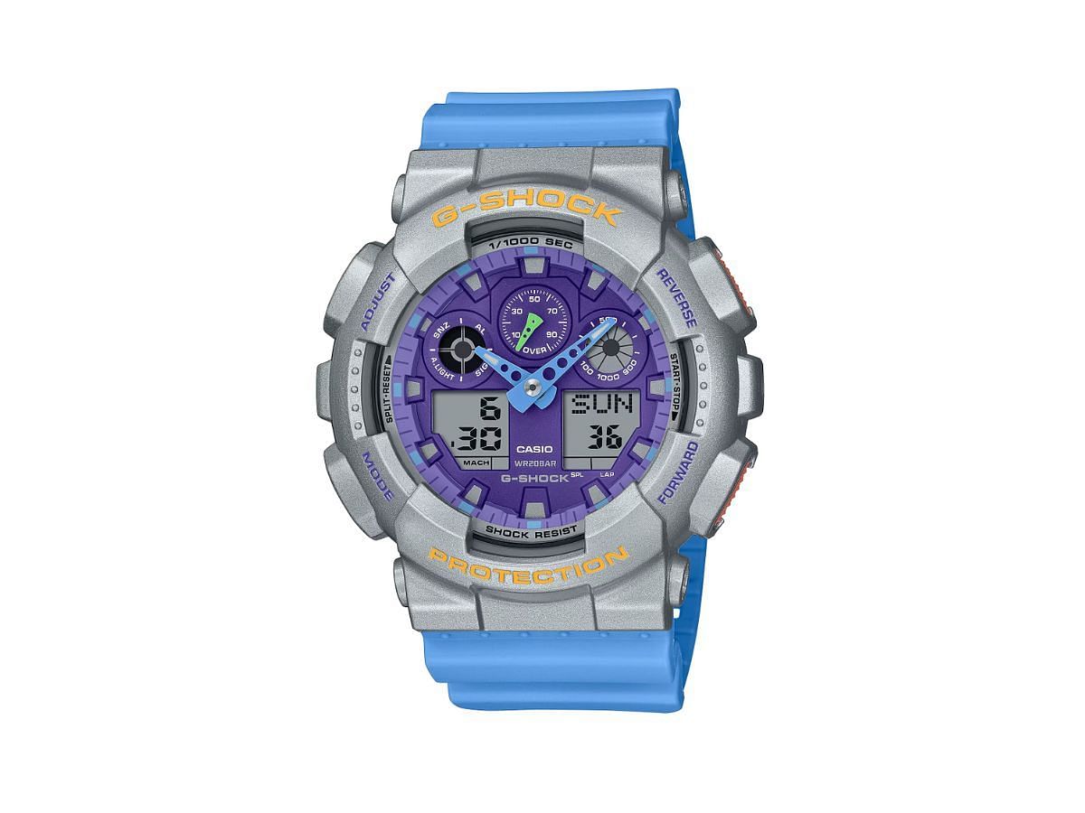 The G-SHOCK Euphoria GA-100EU-8A2 (Image via Casio)