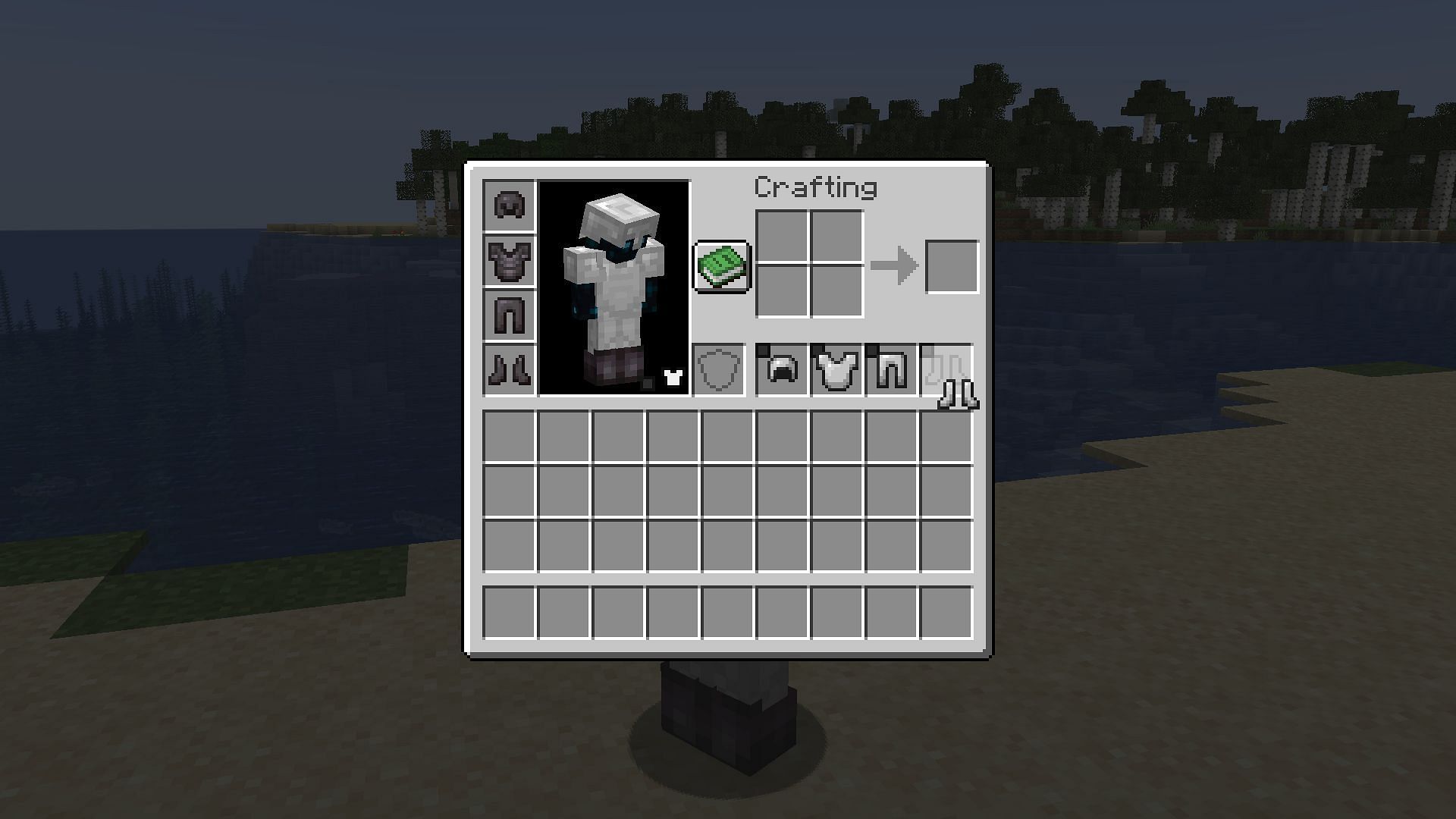 Cosmetic Armor Reworked is a brilliant mod that lets you wear two armor sets (Image via Mojang)