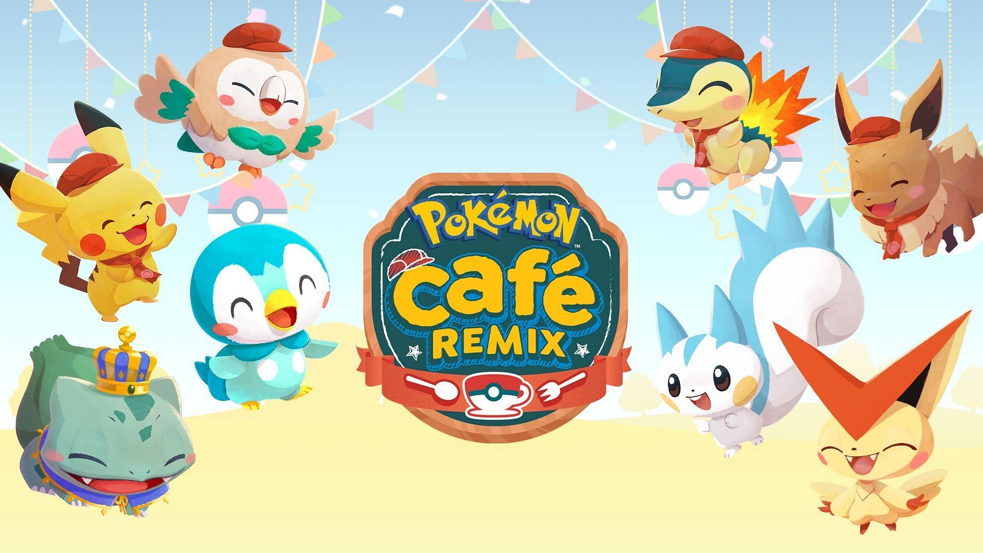 Official artwork for Pokemon Cafe Remix (Image via The Pokemon Company)