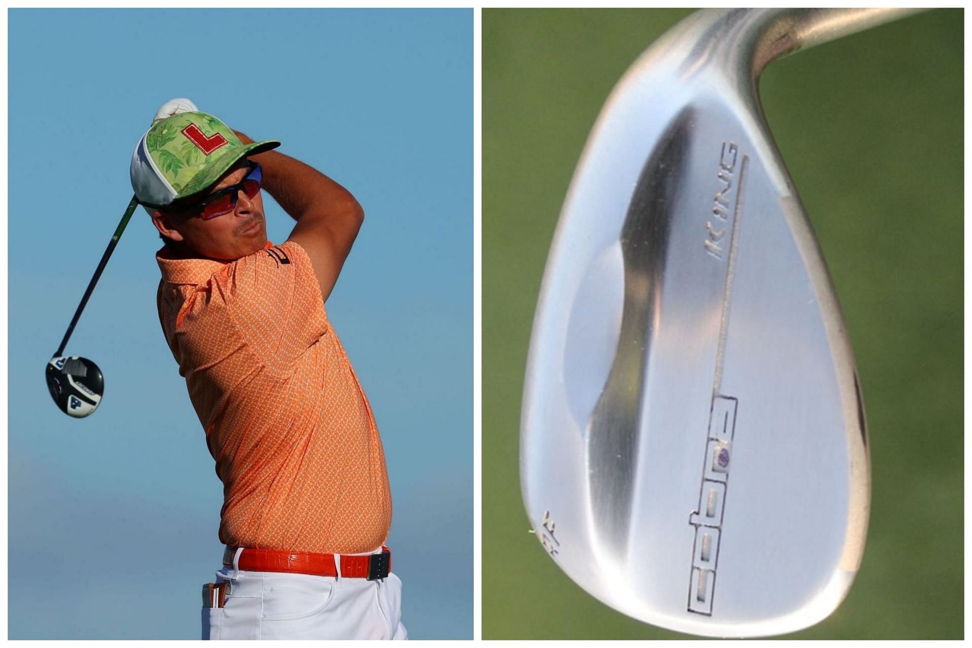 Rickie Fowler will use the RF engraved Cobra Golf 3D printed wedge at the American Express