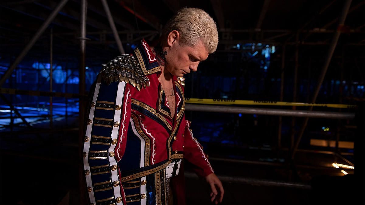 Cody Rhodes backstage (via WWE