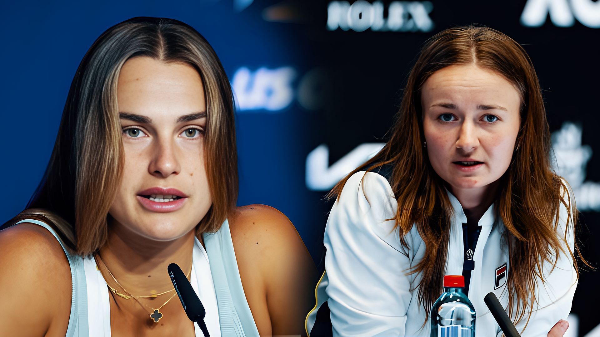 Aryna Sabalenka and Barbora Krejcikova