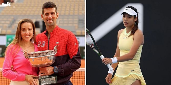 Tennis News Today: Novak Djokovic's wife Jelena admires his gym workout; Emma Raducanu's US Open 2021 draw was easy according to Marta Kostyuk