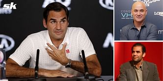 "Andre Agassi saying I'm better than Pete Sampras, I'm surprised" - When Roger Federer opened up on being called the 'best player' Agassi ever faced