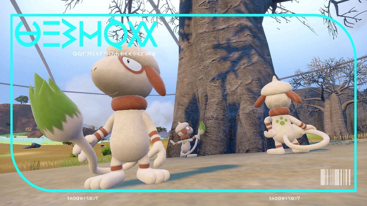 Smeargle&#039;s Pokedex picture in Pokemon Scarlet and Violet (Image via The Pokemon Company)