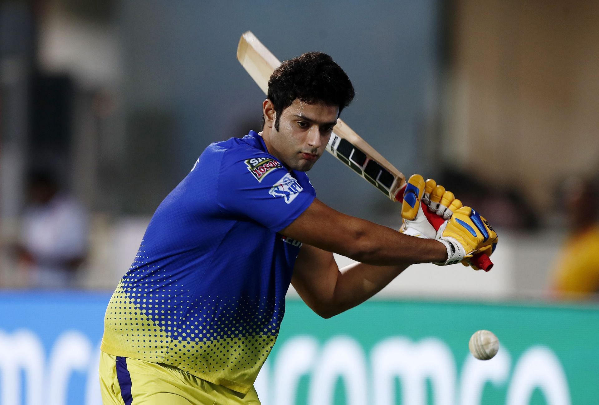 Shivam Dube practices ahead of IPL 2023: Qualifier 1 - Gujarat Titans v Chennai Super Kings