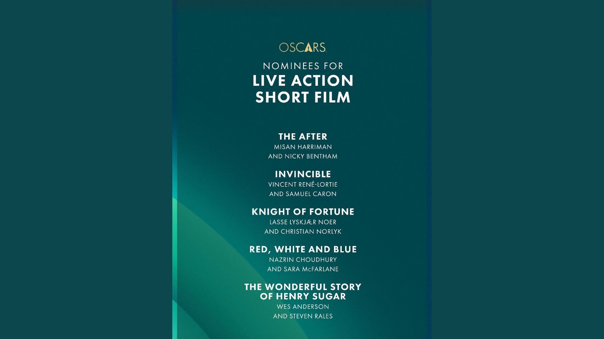 Oscars 2024 (Image via Instagram)
