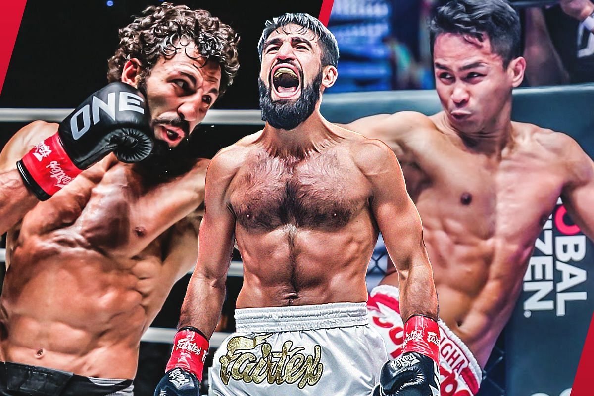Marat Grigorian (Center) is excited to target the likes of Allazov (Left) and Superbon (Right)