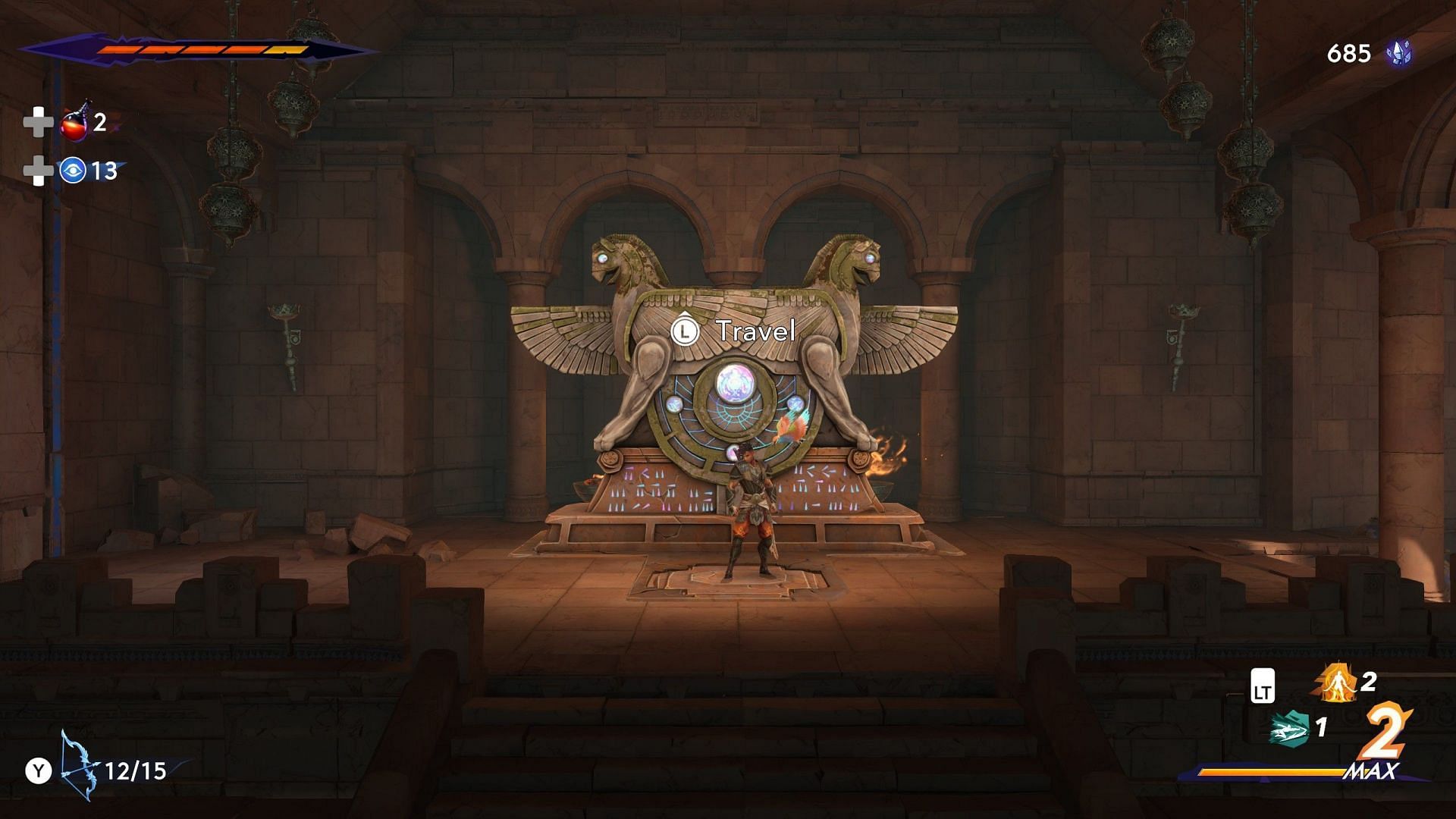 Treasures of the Seven Seas is a side quest in Prince of Persia The Lost Crown. (Image via Ubisoft)