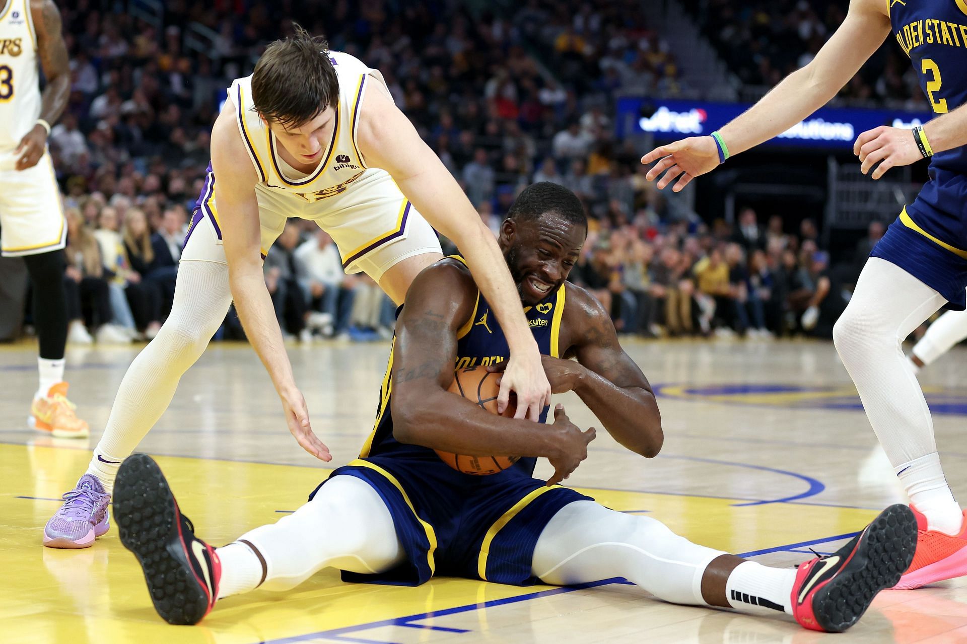 Draymond Green had a double-double in Warriors&#039; loss to Lakers.