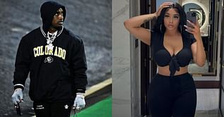 WATCH: Coach Prime’s son Deion Sanders Jr. gives GF Brittany a special birthday cake - “Thank you babe”