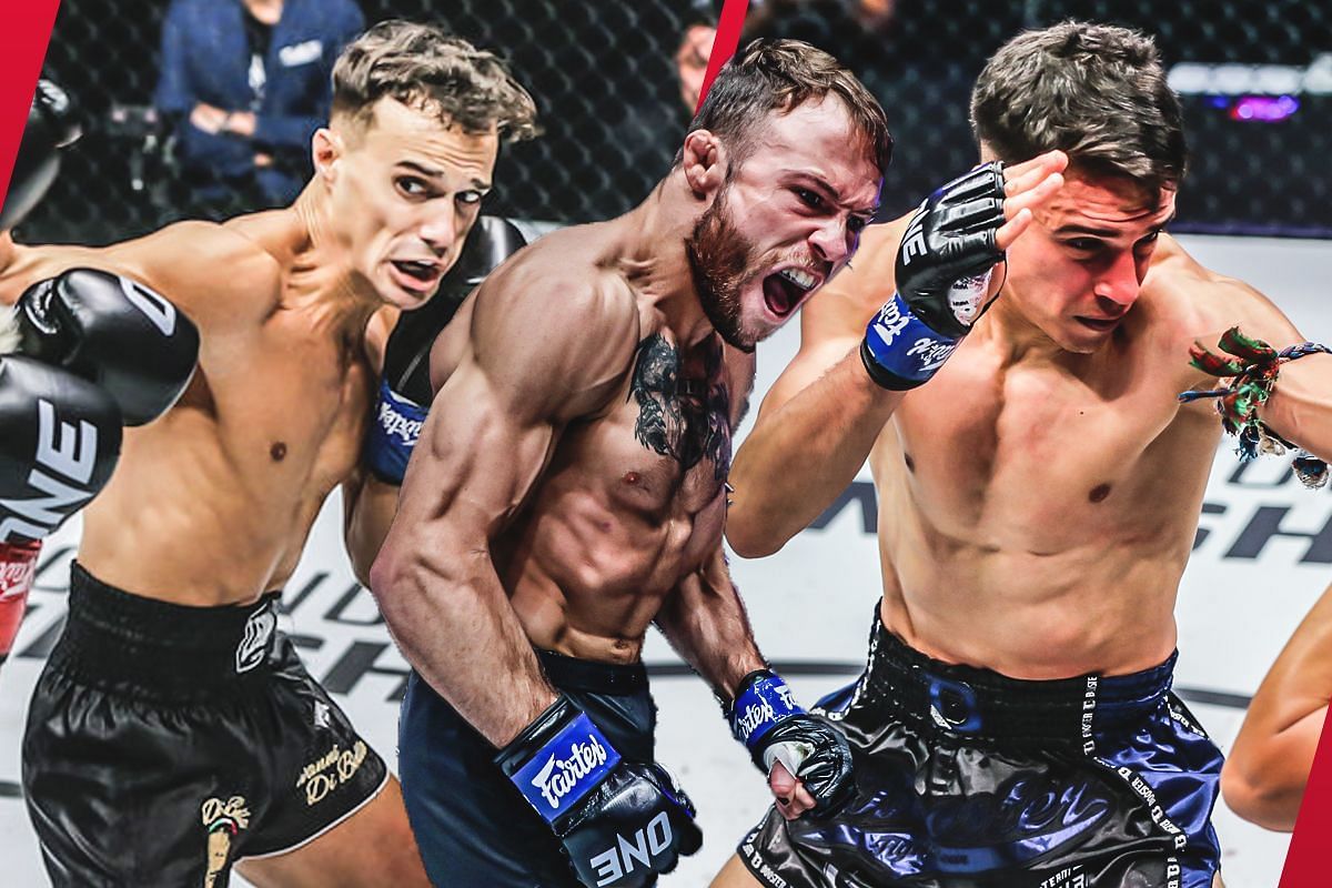 Jonathan Di Bella, Jarred Brooks, Joseph Lasiri - Photo by ONE Championship