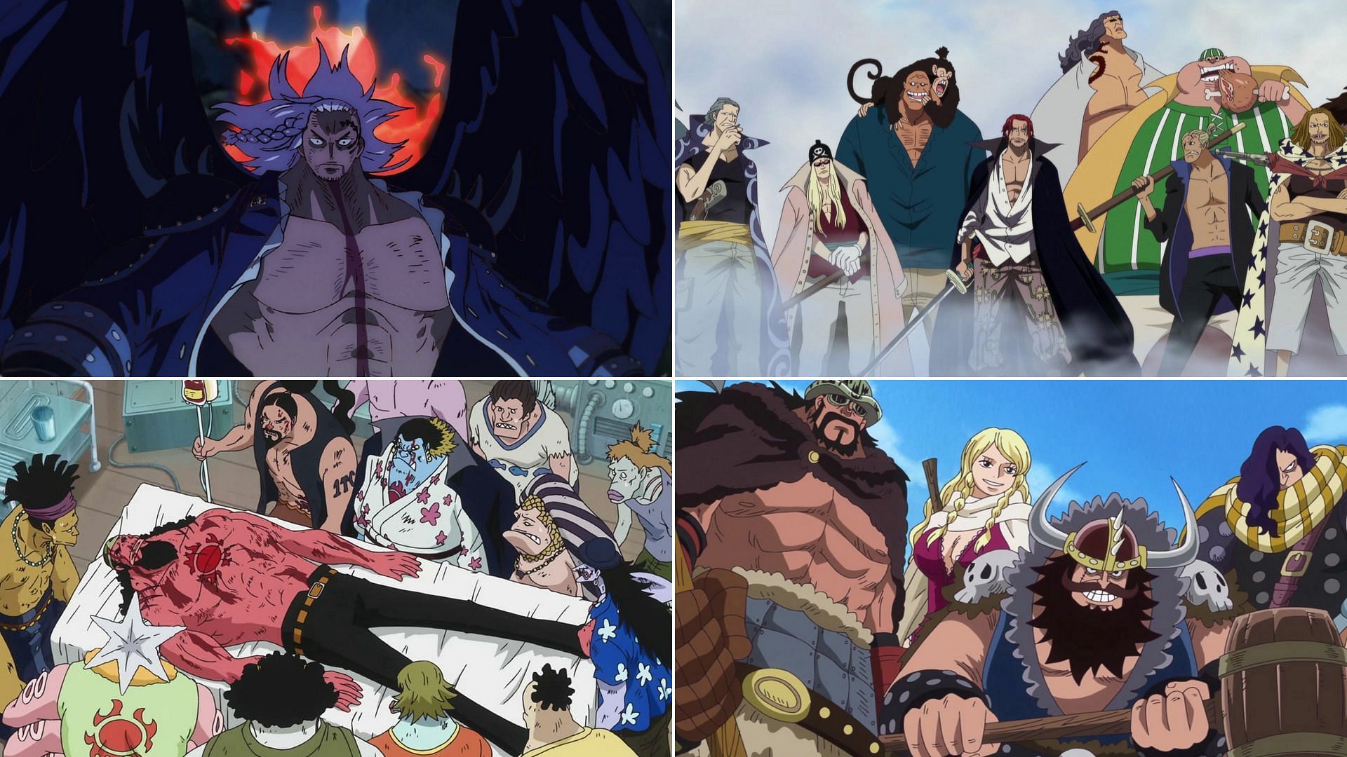 Some of the mightiest races featured in the highly variegated One Piece world (Image via Toei Animation)